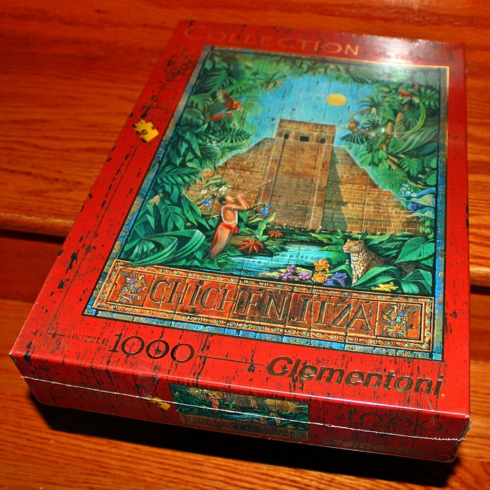3/$188❤️Clementoni Ethnic Collection Chichén Itzá puzzle Chichen Itza Maya Aztec